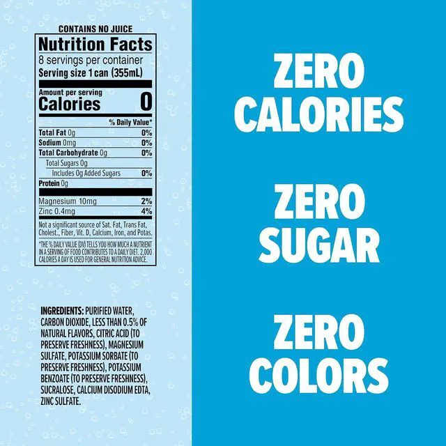 Alt view image 2 of 6 - SPLASH REFRESHER Flavored Sparkling Water in Cans, 12 Fl Oz, 8 Pack