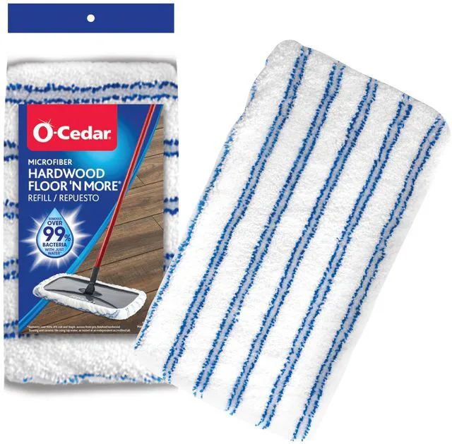 Main image of O-Cedar Microfiber Mop Refill for Hardwood Floor 'N More