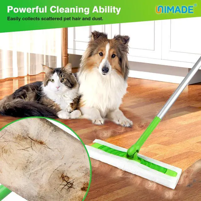 Alt view image 5 of 7 - UNIMADE Dry Sweeping Cloths Mop Refills, 52 Count
