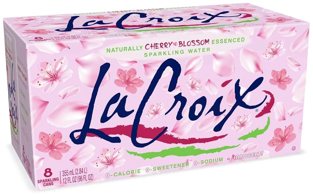 Main image of La Croix Cherry Blossom Sparkling Water, 12 Fl Oz, Pack of 8