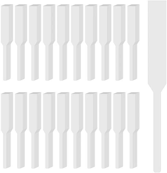 Main image of 200 PCS White Disposable Perfume Test Strips Paper Blotter Cards for Fragrance Scents Essential Oils Testing