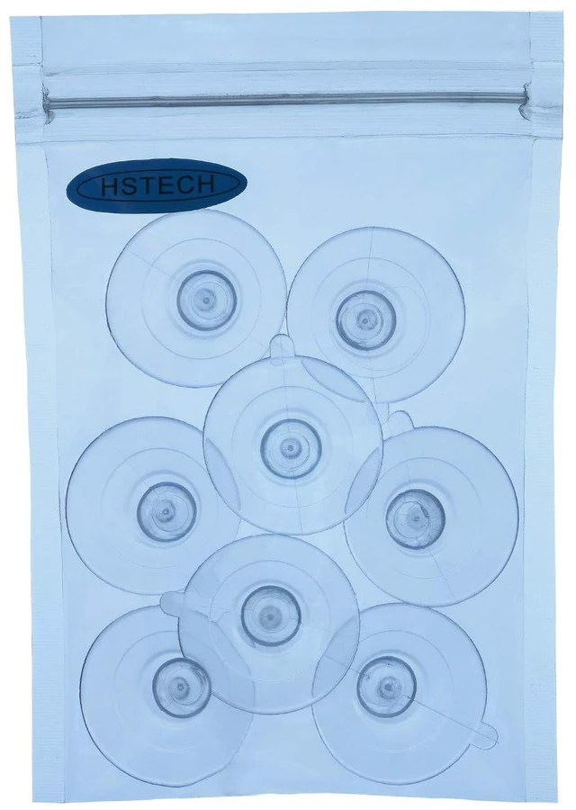 Alt view image 2 of 2 - HSTECH 8 Pack EZ Pass Holder Suction Cup Compatible with AutoBoxClub Mount