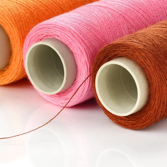Alt view image 6 of 7 - 12-Color Polyester Sewing Thread Kit with Needle and Threader for Hand & Machine, DIY Home