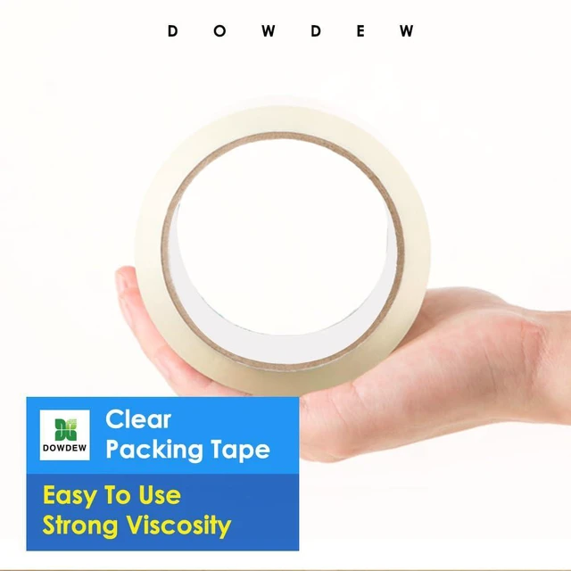 Alt view image 5 of 5 - Clear Heavy Duty Packing Tape, 1.88-Inch x 55-Yards, Ultra Strong Super Thick, 2 Rolls (110 Total Yards)