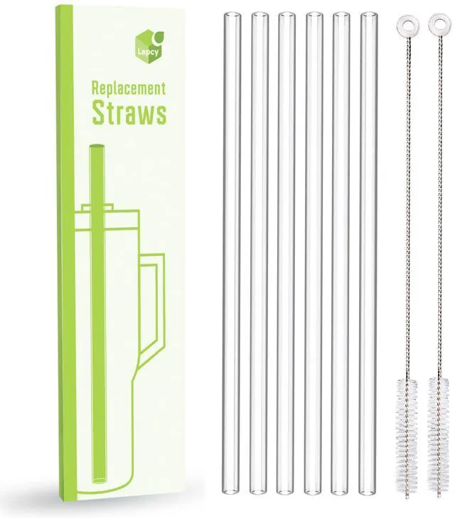 Main image of 12-Inch Reusable Straws for 40oz Tumbler