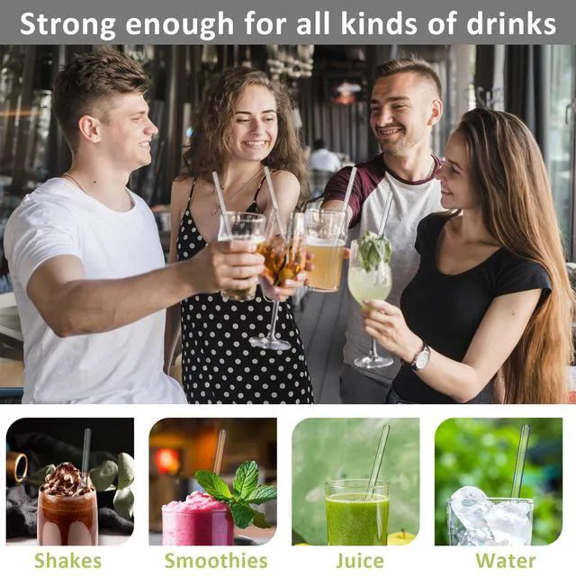 Alt view image 5 of 6 - 12-Inch Reusable Straws for 40oz Tumbler