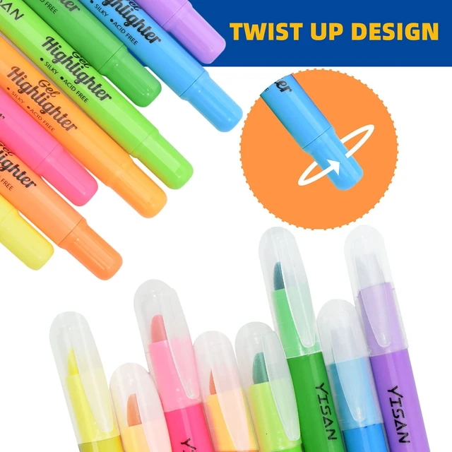 Alt view image 5 of 5 - YISAN Bible Highlighters, 8 Assorted Colors