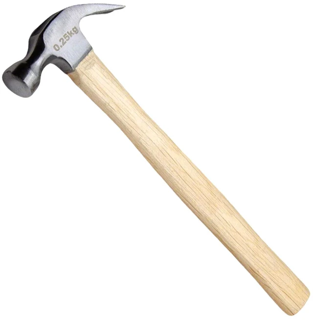 Main image of 8 Ounce Claw Hammer, Forged Carbon Steel Head