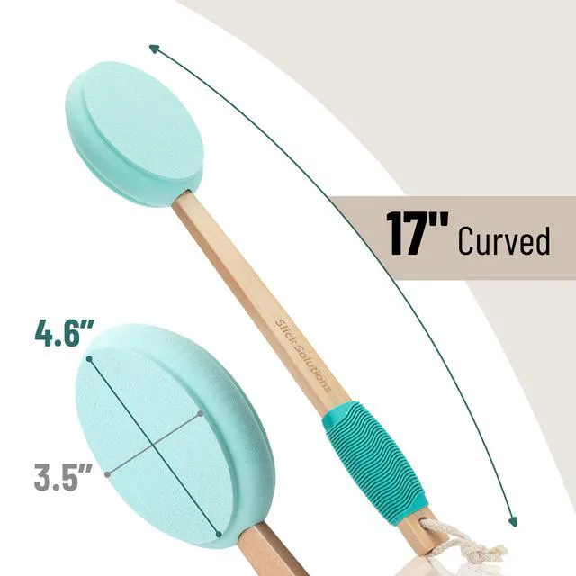 Alt view image 5 of 6 - Slick 17 Inch Long Handle Back Lotion Applicator