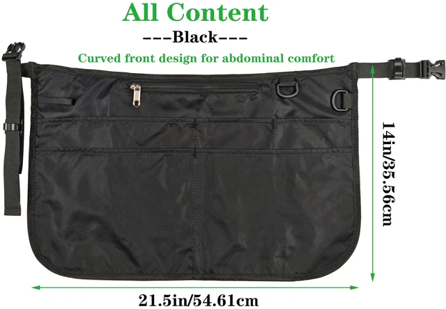 Alt view image 7 of 7 - Barber Hair Stylist Apron with 6 Pockets, Waterproof and Bleach-proof, for Men, Women, and Cosmetology