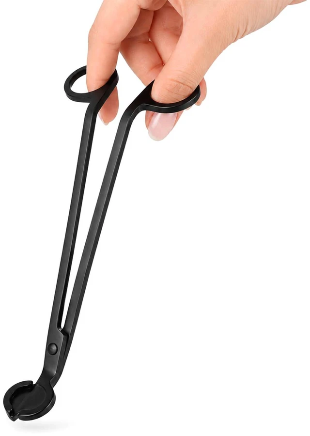 Main image of Chefbee Black Stainless Steel Candle Wick Trimmer