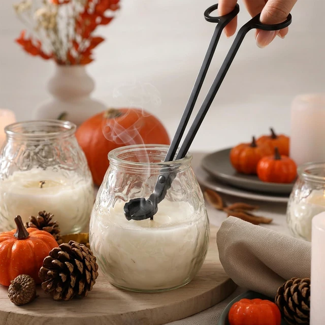 Alt view image 6 of 7 - Chefbee Black Stainless Steel Candle Wick Trimmer