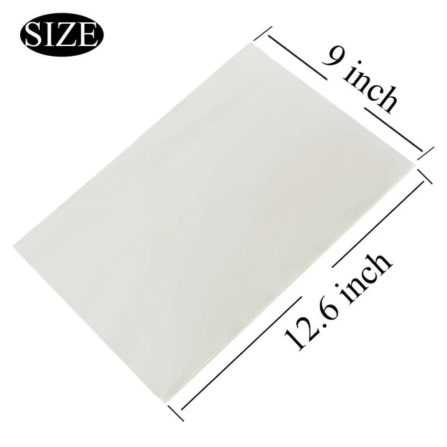 Alt view image 4 of 5 - 50 Count Edible Rectangle Rice and Wafer Paper, 9x12.6 Inches for Candy Packaging or Food Decoration