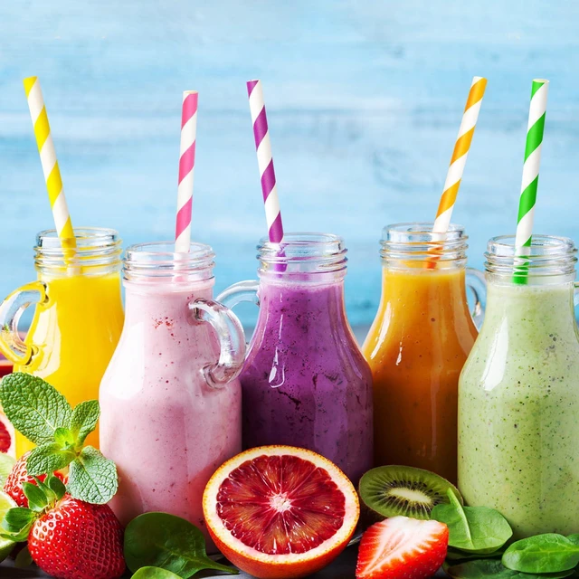 Alt view image 6 of 7 - 100 Packs Biodegradable Paper Straws, Assorted Rainbow Colors, for Birthday, Carnival, Summer Pool Party, Wedding, Baby Shower, Halloween, Christmas Decoration Supplies