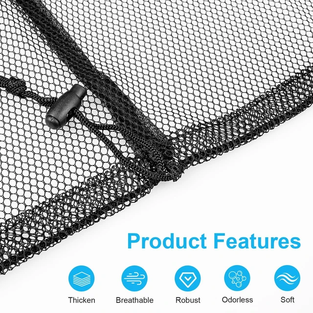Alt view image 5 of 6 - Heavy Duty Large Mesh Laundry Bags, 24" x 36", 2 Pack