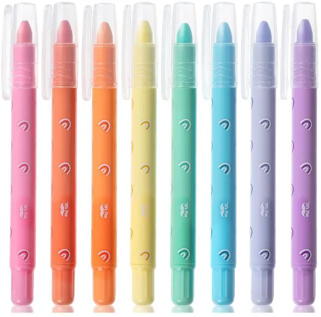 Main image of Mr. Pen No Bleed Gel Highlighters, Assorted Colors, 8 Pack