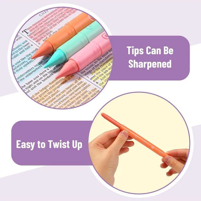 Alt view image 2 of 6 - Mr. Pen No Bleed Gel Highlighters, Assorted Colors, 8 Pack