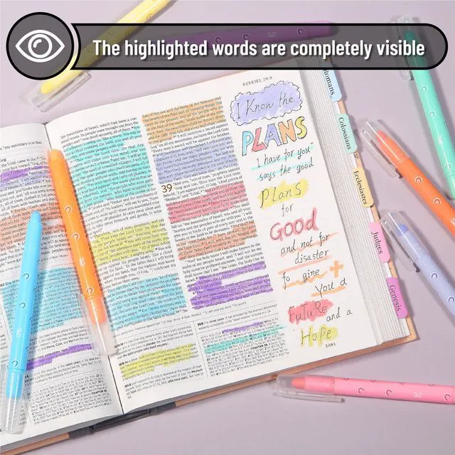 Alt view image 5 of 6 - Mr. Pen No Bleed Gel Highlighters, Assorted Colors, 8 Pack