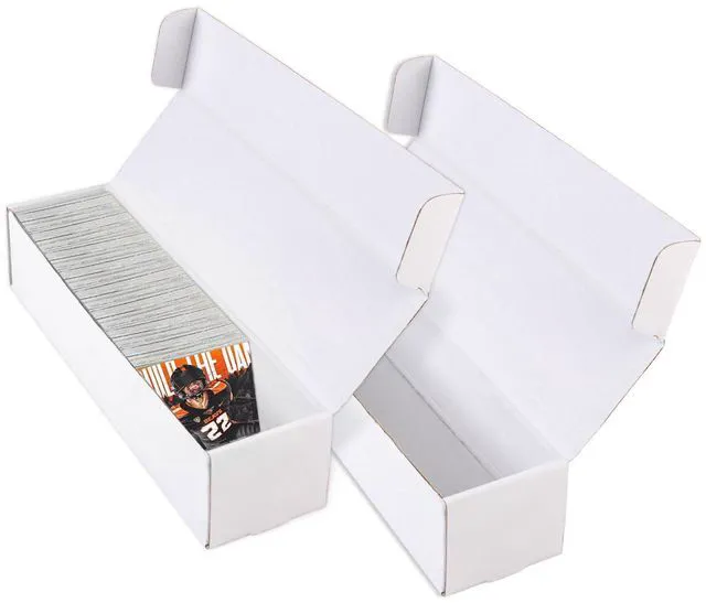Main image of 2-Pack Card Storage Box, 1000 Count, 14.4 Inch Horizontal, for TCG, MTG, Sports Cards