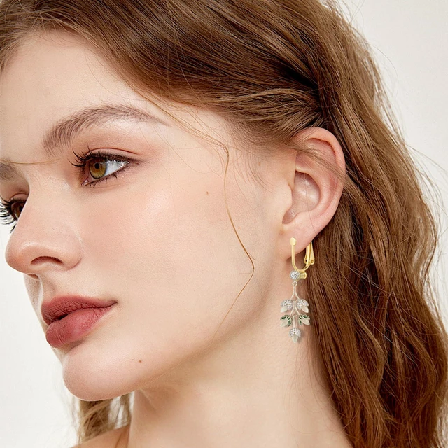 Alt view image 7 of 7 - 6 Pieces Clip-on Earring Converter and 6 Pieces Silicone Earring Pads Convert Pierced Earrings to Clip-on Components Findings with Post Silver Gold