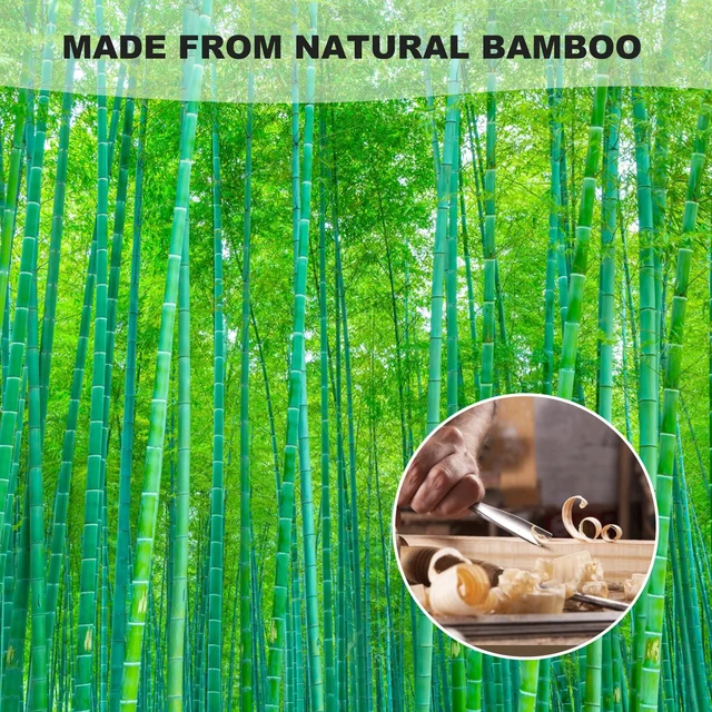 Alt view image 7 of 7 - YIMICOO 2 Pack Wooden Bamboo Back Scratcher, 17 Inch Long Handle, for Adults, Men, Women, with Beautiful Gift Packaging