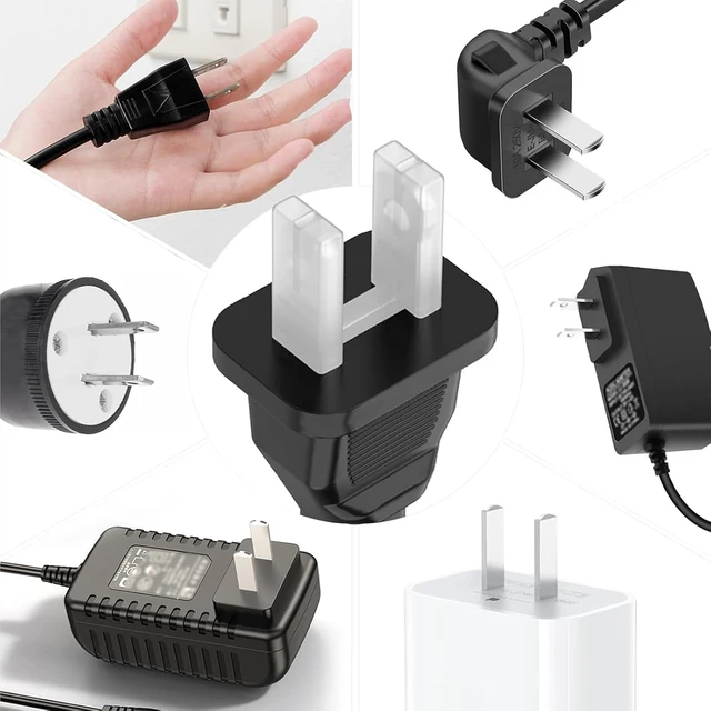 Alt view image 6 of 7 - 10Pcs 2 Pin Phone Charger Plug Covers, US Standard Wall Charger Inlet Cover, Baby Proof Outlet Protector, Anti Rust, Not for 2-Core Asymmetrical Plugs