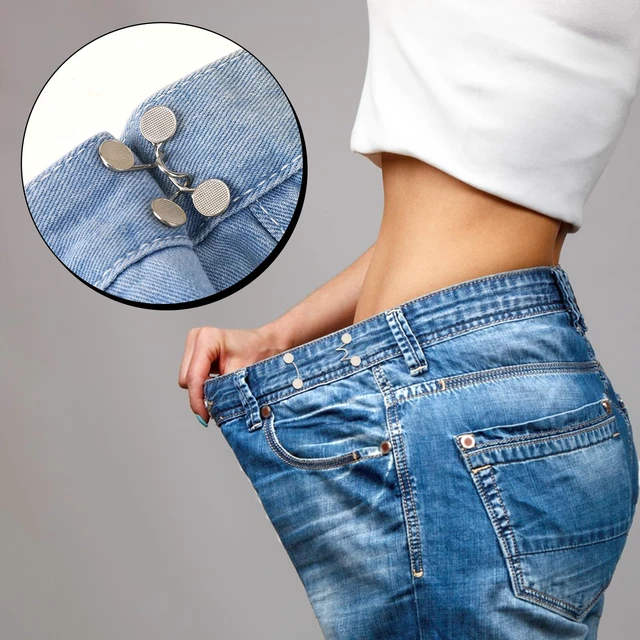 Alt view image 4 of 7 - Mozeat Lens Waist Buckle Extender, Adjustable Pant Waist Tightener, 4 Sets