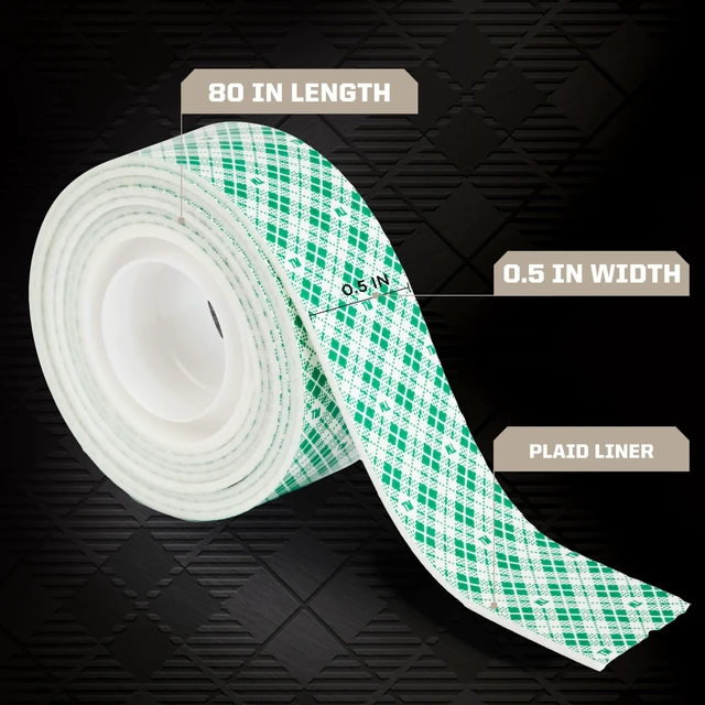 Alt view image 5 of 6 - 3M Scotch Indoor Double-Sided Mounting Tape, 1/2" x 80" Roll