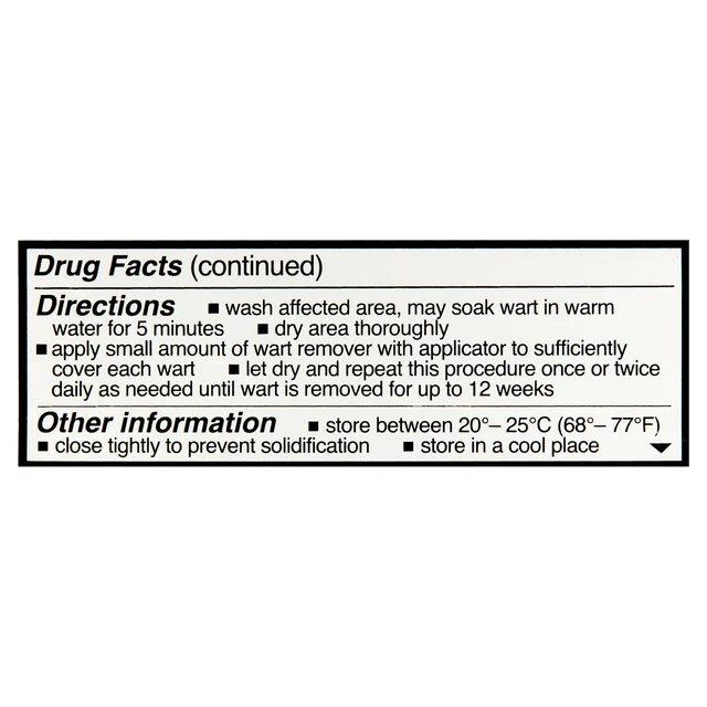 Alt view image 5 of 6 - 31Fl Oz Equate Maximum Strength Liquid Wart Remover