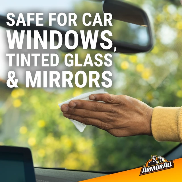 Alt view image 2 of 5 - Armor All Automotive Glass Cleaner Wipes, Ammonia Free, 30 Count