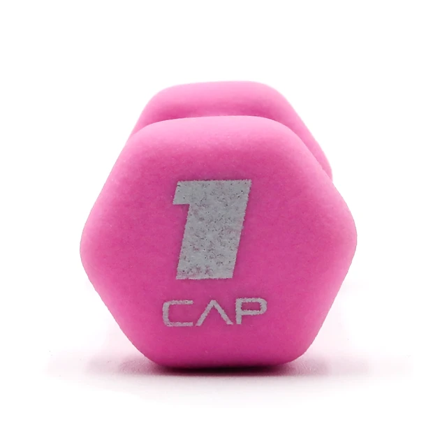 Alt view image 5 of 6 - CAP 1lb Neoprene Dumbbell, Pink, 2-Pack