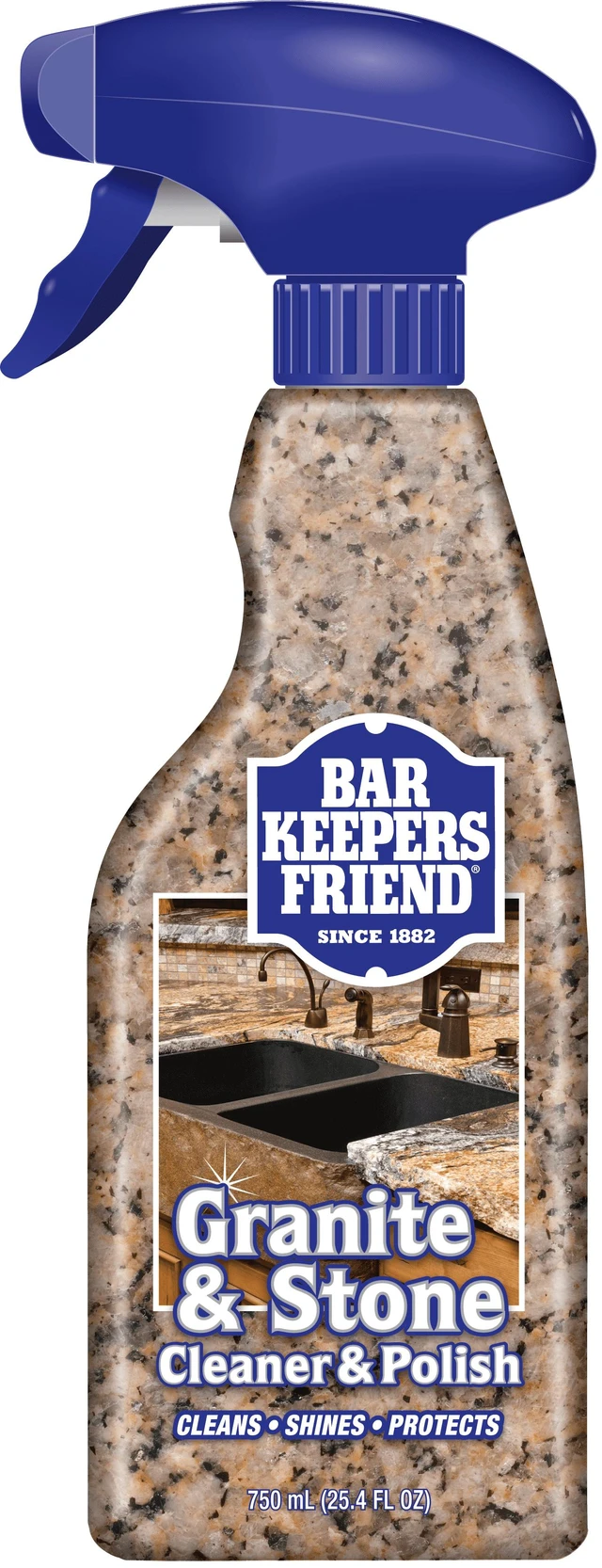 Main image of Bar Keepers Friend Granite & Stone Cleaner and Polish 25.4 fl oz