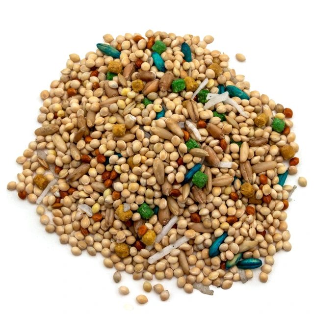 Alt view image 3 of 6 - Pennington Small Breed Everyday Blend Bird Food for Parakeets, Canaries and Finches, 3lb Bag