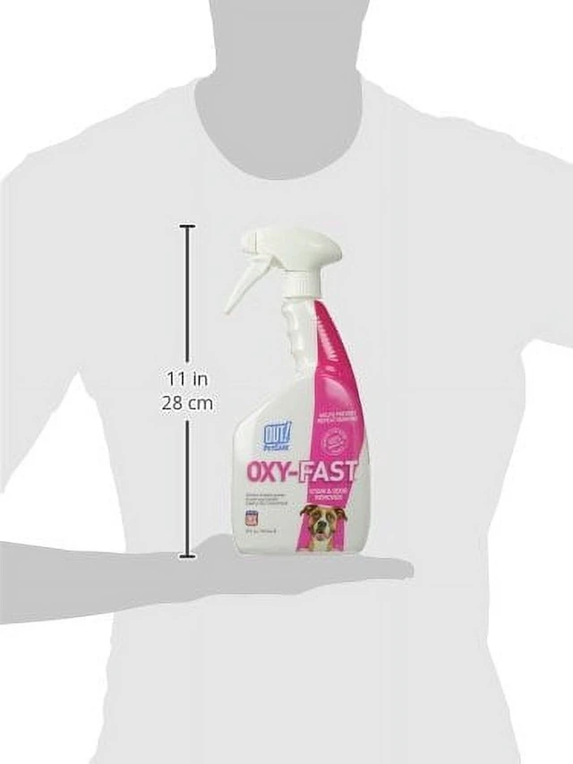 Alt view image 3 of 3 - OUT! Oxygen Activated Pet Stain & Odor Remover for Dogs, Fresh Scent, 32oz