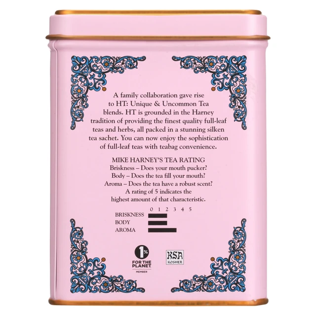 Alt view image 6 of 6 - Harney & Sons Cherry Blossom Green Tea with Cherry Flavor, 1.4oz, 20Count