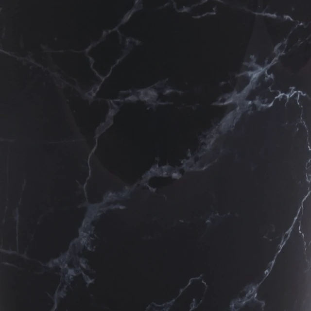 Alt view image 3 of 6 - Mainstays 5 Gallon Plastic Bathroom Trash Can with No Lid, Black Marble