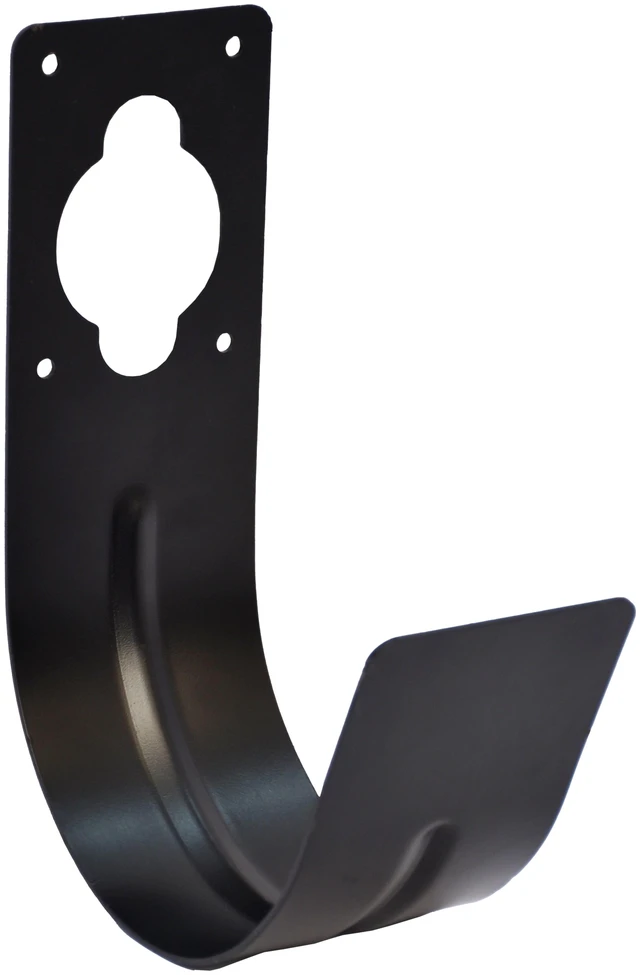 Main image of Expert Gardener Metal Spigot Hose Hanger Black, Holding Capacity Up to 100 Feet