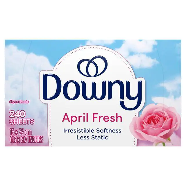 Alt view image 4 of 6 - Downy Fabric Softener Dryer Sheets, April Fresh Scent, 240 Count