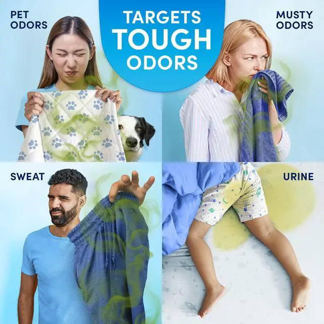 Alt view image 4 of 7 - Downy Rinse Out Odor Laundry Rinse, Tackles Tough Odors and Refreshes, Ocean Mist Scent, 48 fl oz