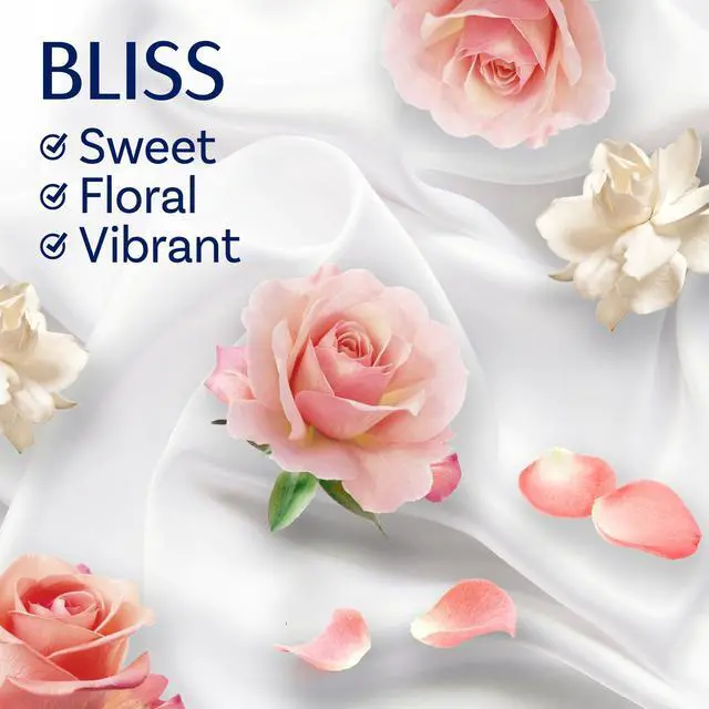 Alt view image 5 of 6 - Downy Fabric Softener Dryer Sheets, Infusions Bliss Amber and Rose Scent, 80 Mega Dryer Sheets