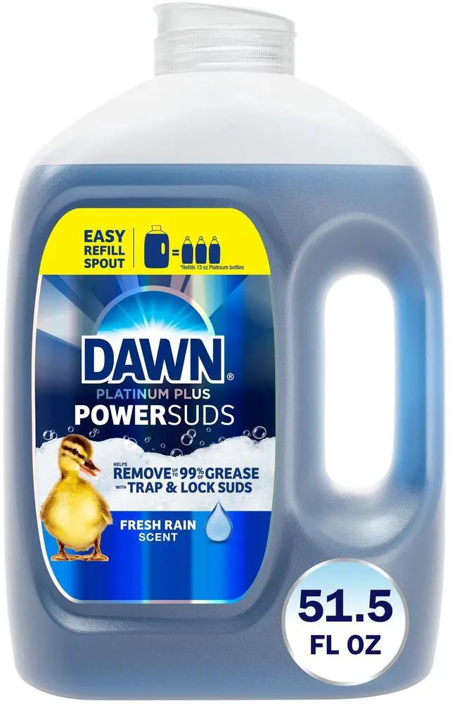 Main image of Dawn Platinum Plus, Liquid Dish Soap, 51.5 oz. Bottle