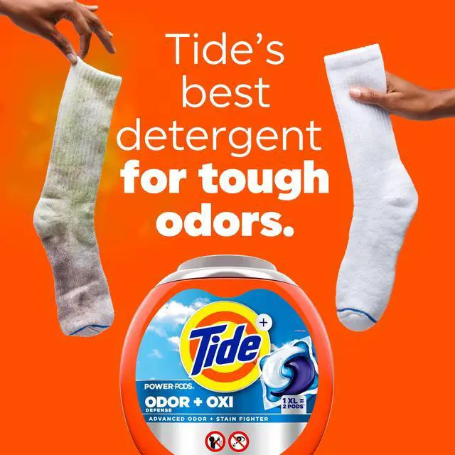 Alt view image 5 of 6 - Tide Power PODS Laundry Detergent Soap Pacs with Odor Defense + Oxi, Original Scent, 25 Count