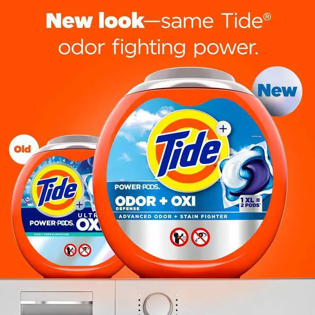 Alt view image 4 of 6 - Tide Power PODS Laundry Detergent Soap Pacs with Odor Defense + Oxi, Original Scent, 25 Count