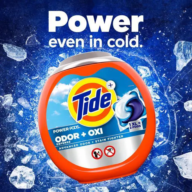 Alt view image 2 of 6 - Tide Power PODS Laundry Detergent Soap Pacs with Odor Defense + Oxi, Original Scent, 25 Count