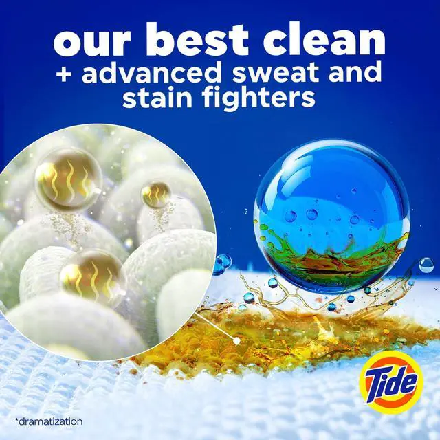 Alt view image 4 of 6 - Tide Power Pods Laundry Detergent Soap Packs with Febreze, Sport Odor Defense, 45 Count