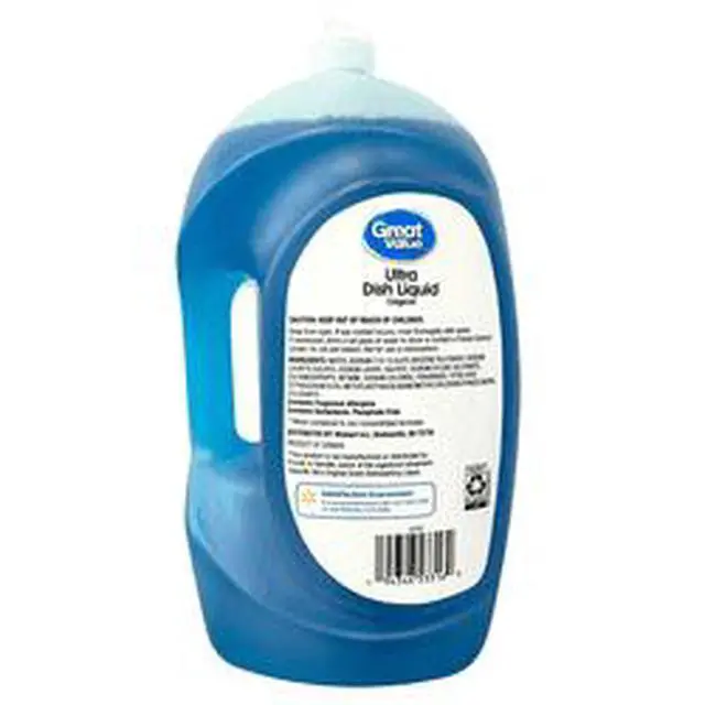 Alt view image 5 of 5 - Great Value Ultra Original Dish Liquid, 90 fl oz