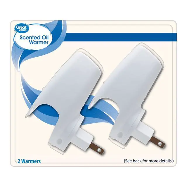 Alt view image 5 of 7 - (2 pack) Great Value Scented Oil Plug-in Warmers, 2 Count (Fragrance Not Included)