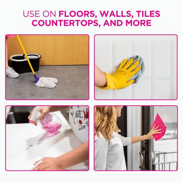 Alt view image 2 of 7 - The Pink Stuff, Miracle All-Purpose Liquid Floor Cleaner, 31 fl. oz.