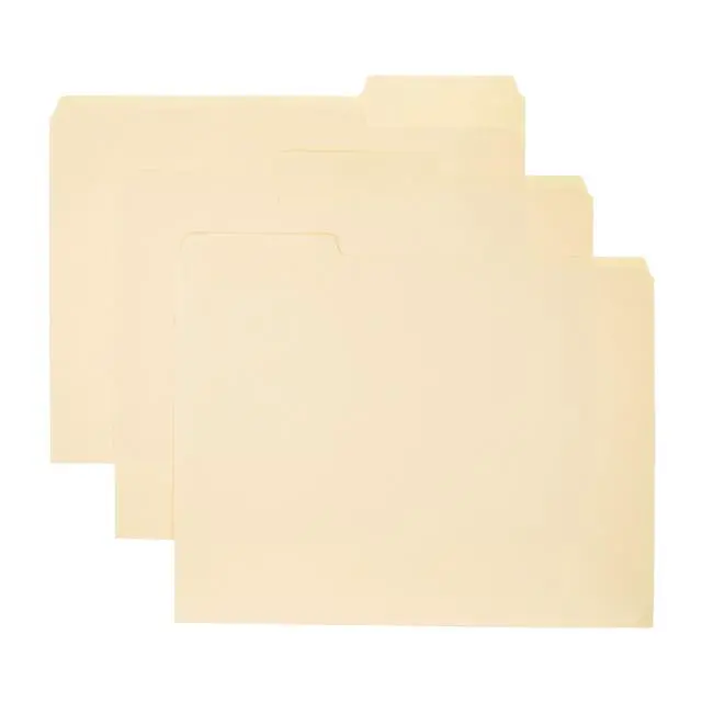 Alt view image 4 of 6 - Pen+Gear Manila File Folders, Letter Size, 25 Count