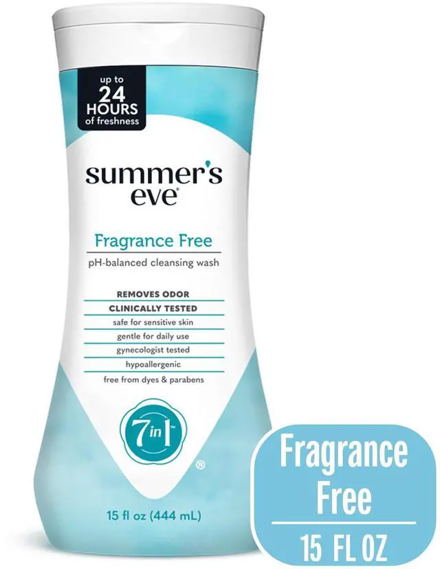 Main image of Summers Eve Fragrance Free All-Over Daily Feminine Wash, 15 Oz